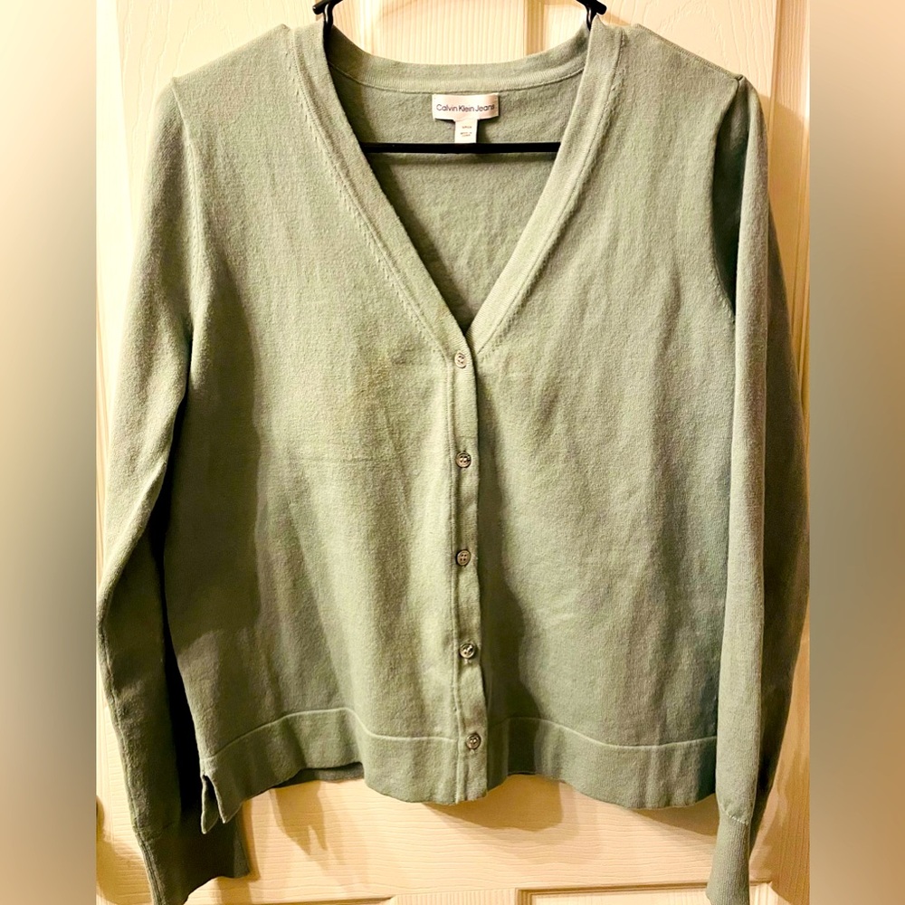 Calvin Klein Jeans, cardigan size small